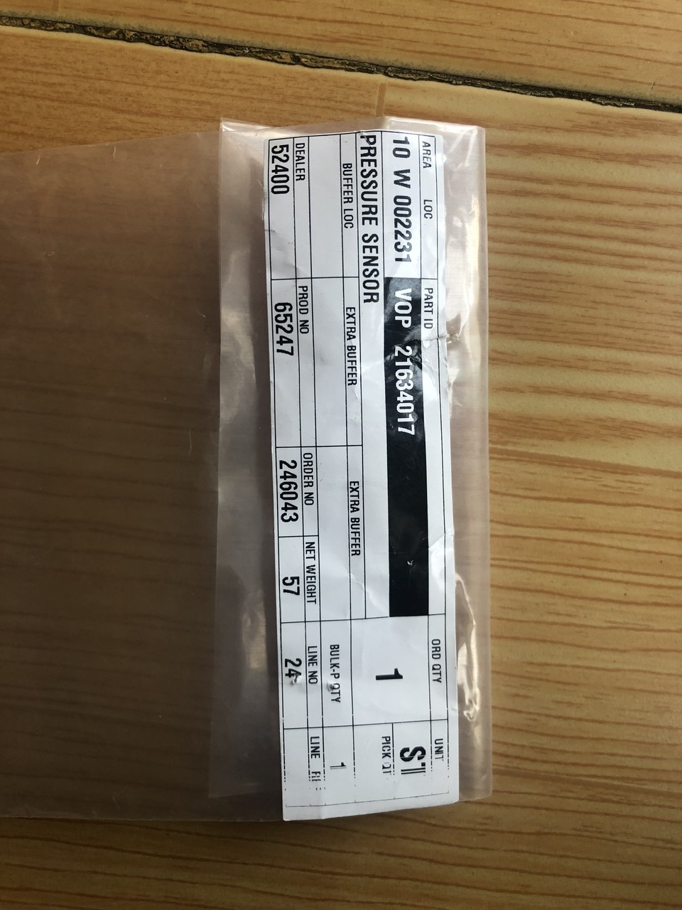 Cãm biến áp lực catter , 10R-03 2203 KOHLER, VOLV0 , BOSCH 21634017