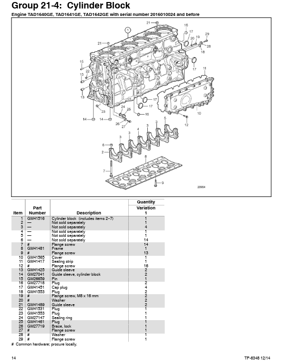 BẠC PISON SƠ MI CHO ĐỘNG CƠ VOLVO