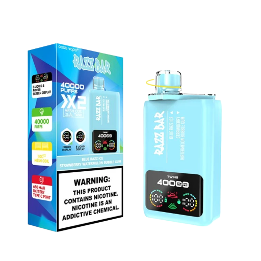 RAZZ BAR TWINS 40000 Puffs– Vente en gros