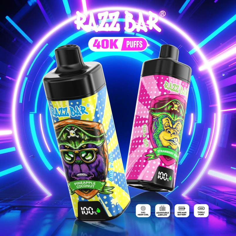 RAZZ BAR 40,000 Puffs--Vente en Gros