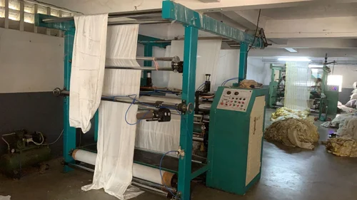 Double Side Saree Fabric Cutting Machine