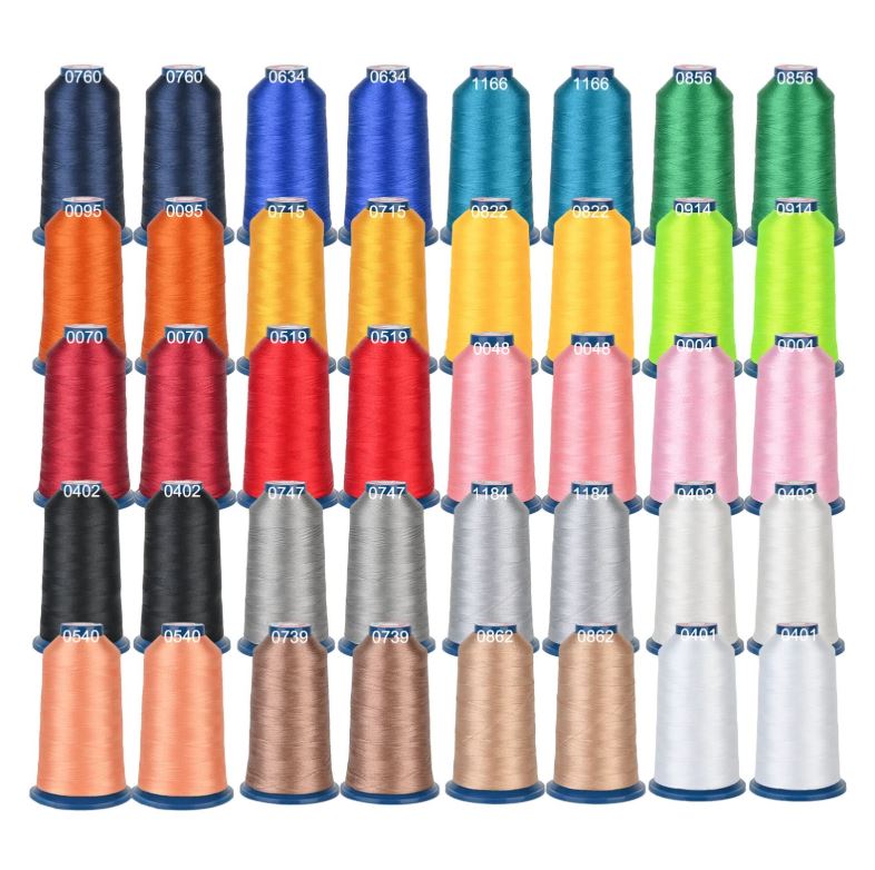 Комплект 20 конуса *20 цвята 4000m 108D/2