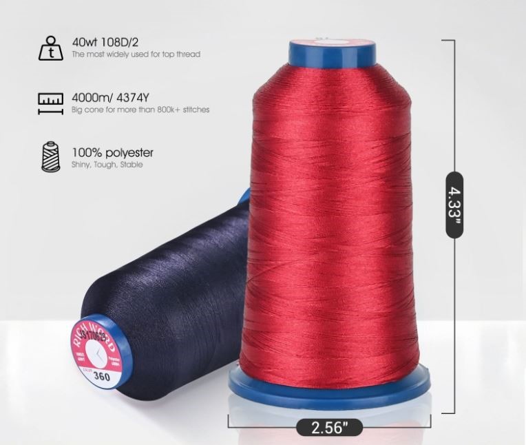 Комплект 20 конуса *20 цвята 4000m 108D/2