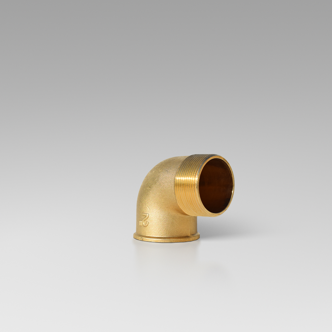 Gomito 90° M/F in Ottone