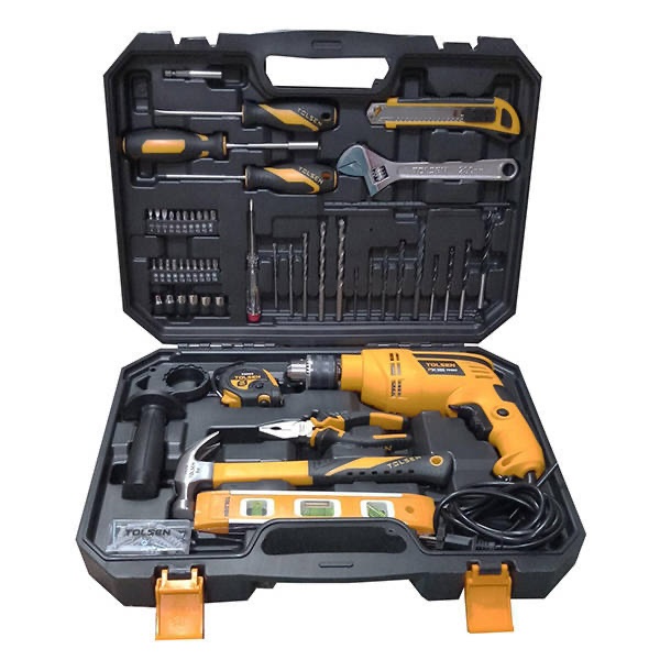 TOLSEN - 95PCS Electric Drill and Professional Tool Set