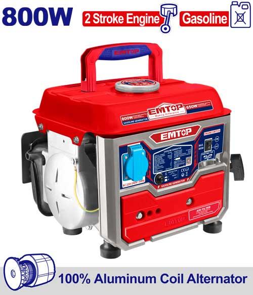 EMTOP - 800W Gasoline Generator