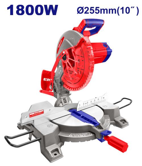 EMTOP - 1800W Miter Saw 255mm (10")