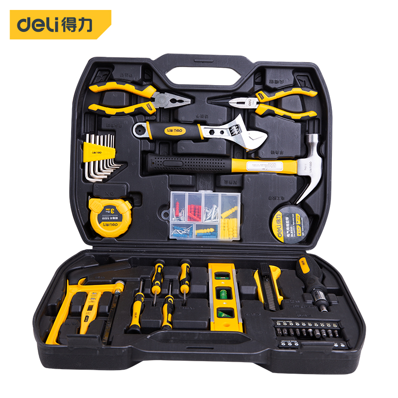DELI - 116 Pcs HouseHold Tool Set