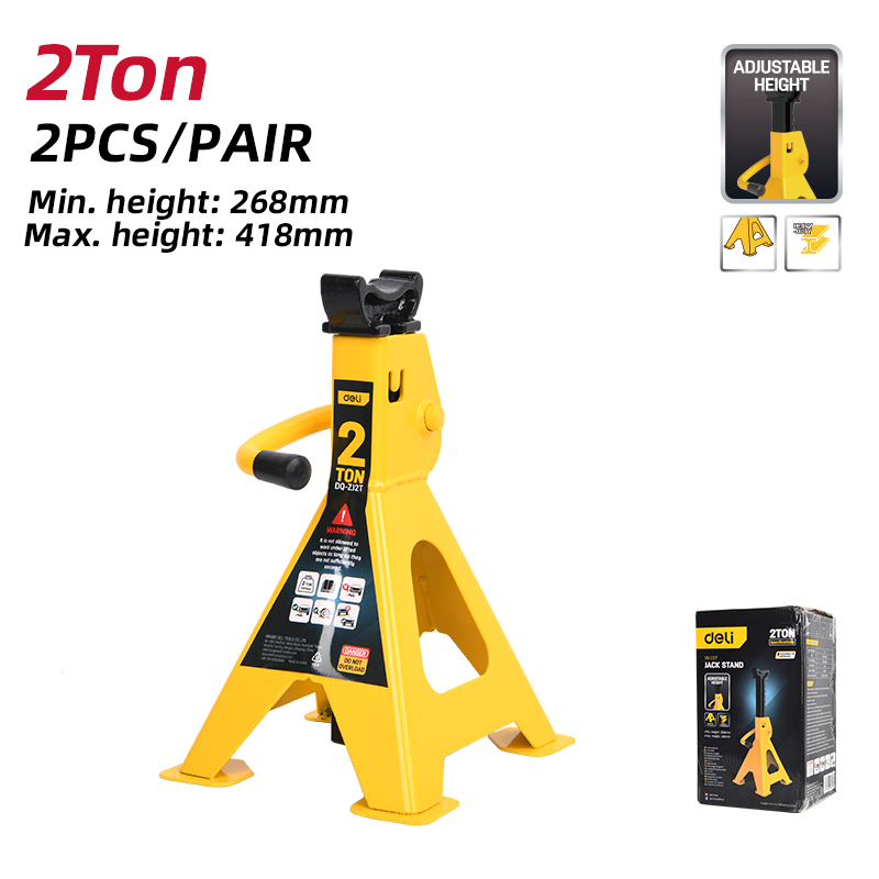 DELI - 2 Ton Jack Stands (Pair)