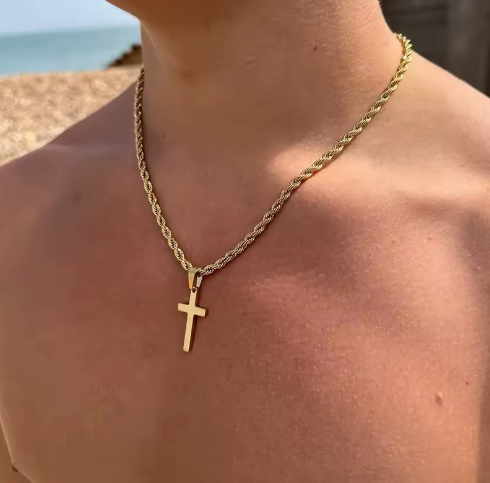 Gold Cross Necklace