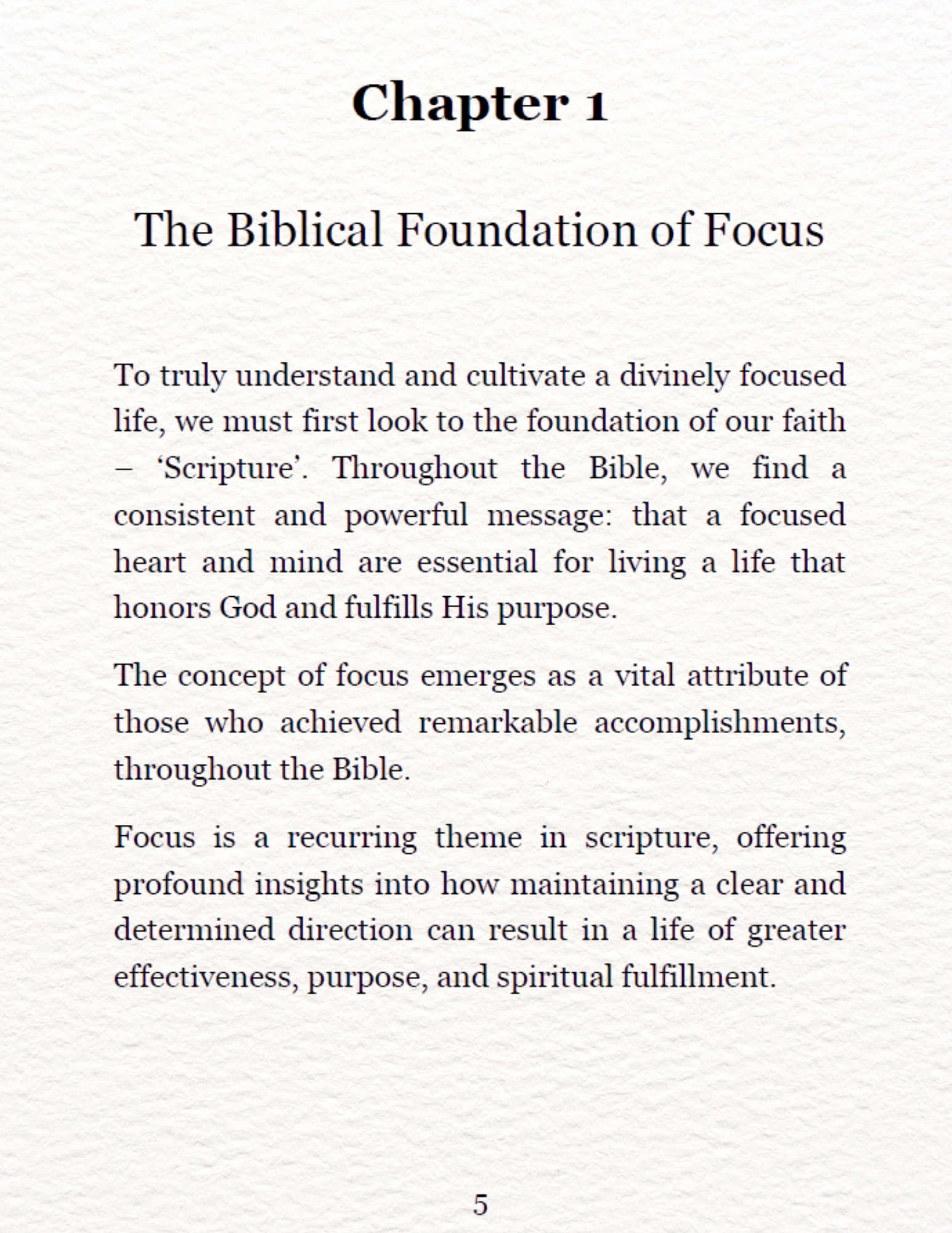 Divinely Focused (Paperback)