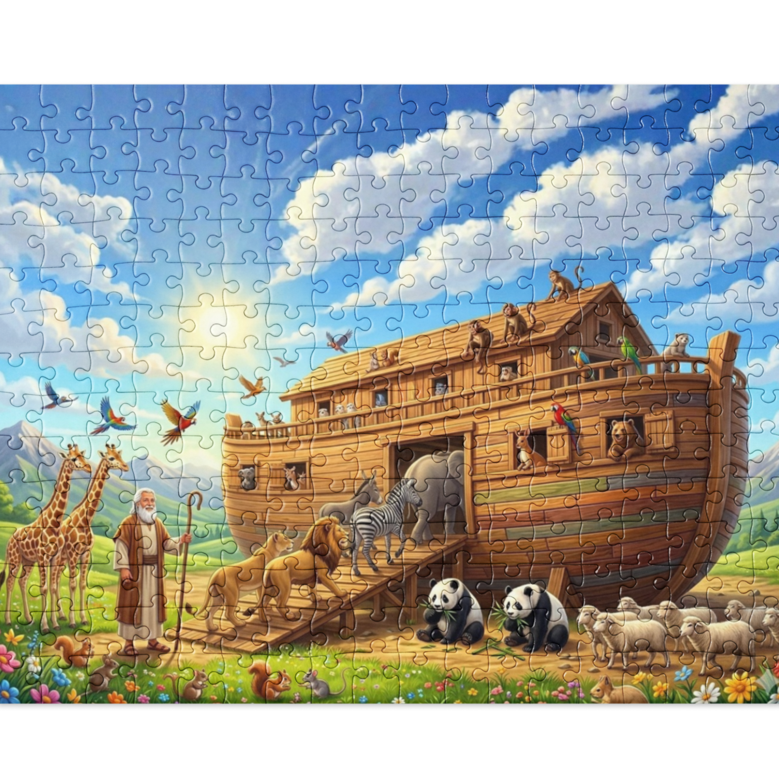 Jigsaw Puzzle - "Noah's Ark" - 252 pieces - 14" x 11" - (Ages 6-12)