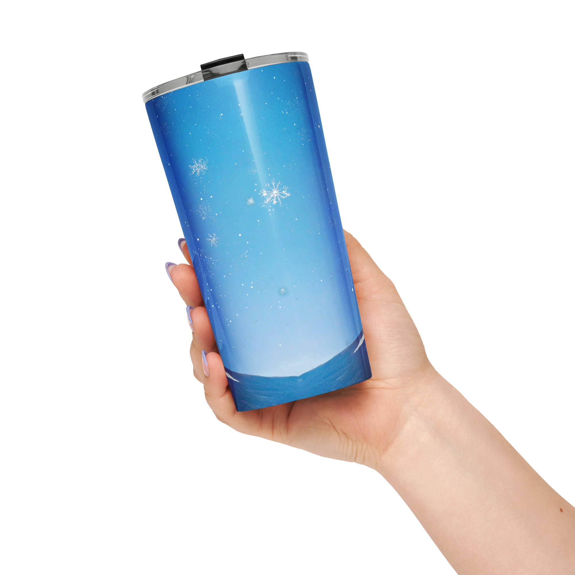 Tapered Stainless Steel Tumbler - "Called Chosen Unstoppable, In Christ" - 20oz