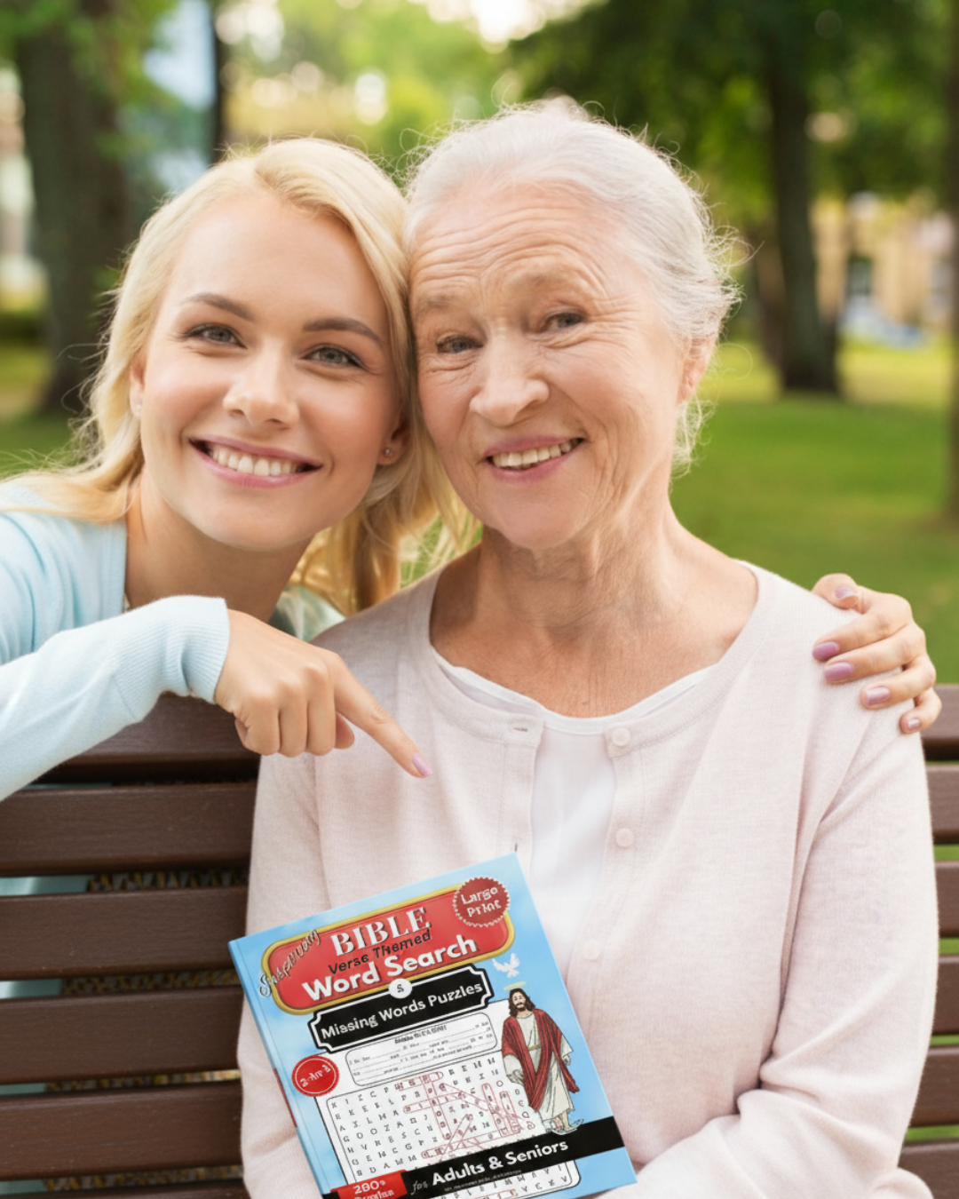 Bible Verse Themed Word Search & Missing Words Puzzles (Paper Back)