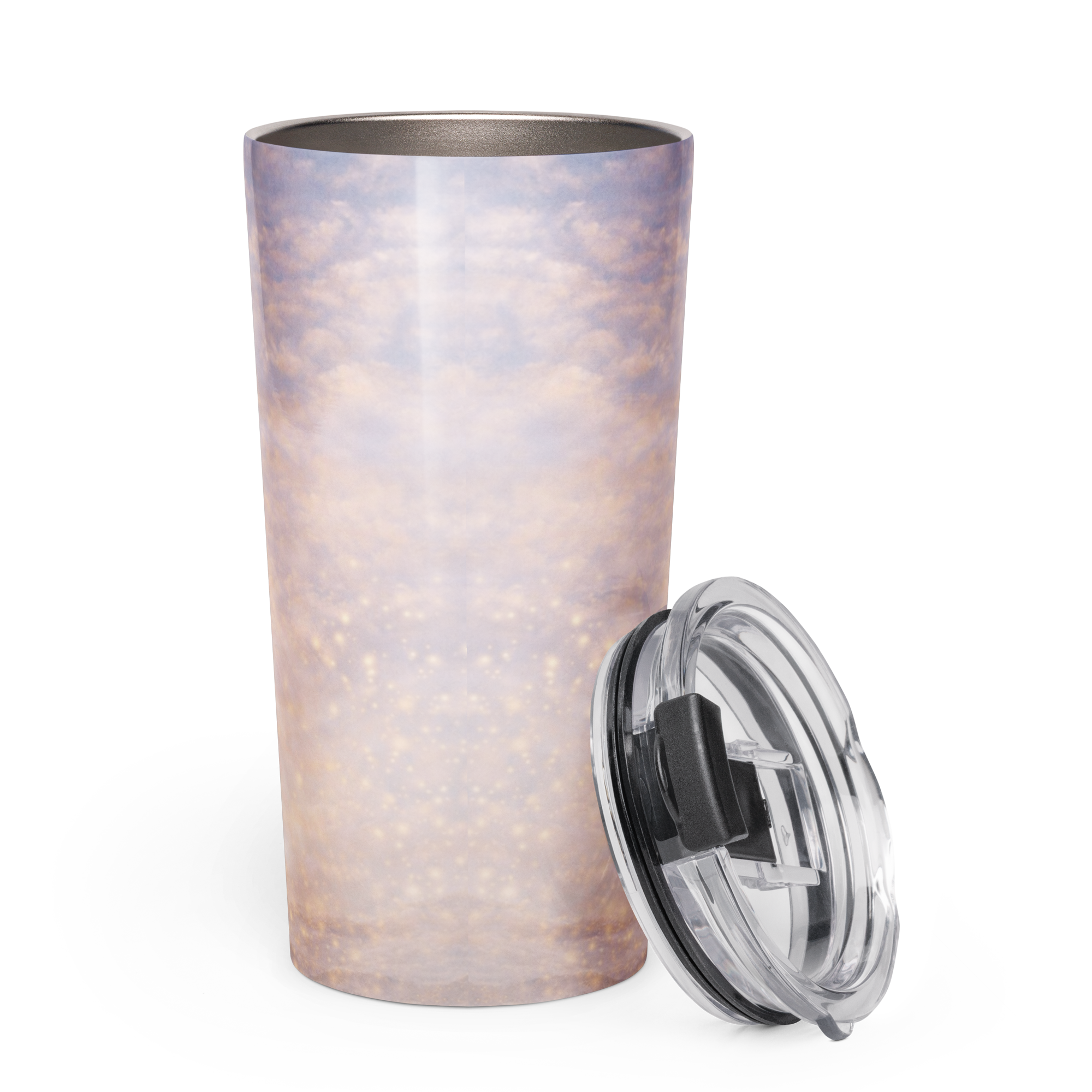 Tapered Stainless Steel Tumbler - "Grace Has Brought Me This Far" - 20oz