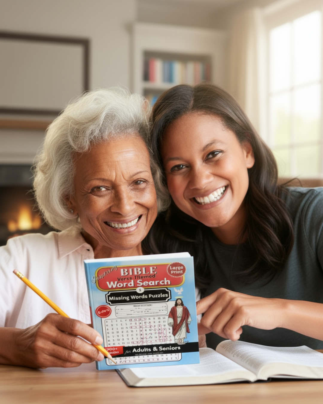 Bible Verse Themed Word Search & Missing Words Puzzles (Paper Back)