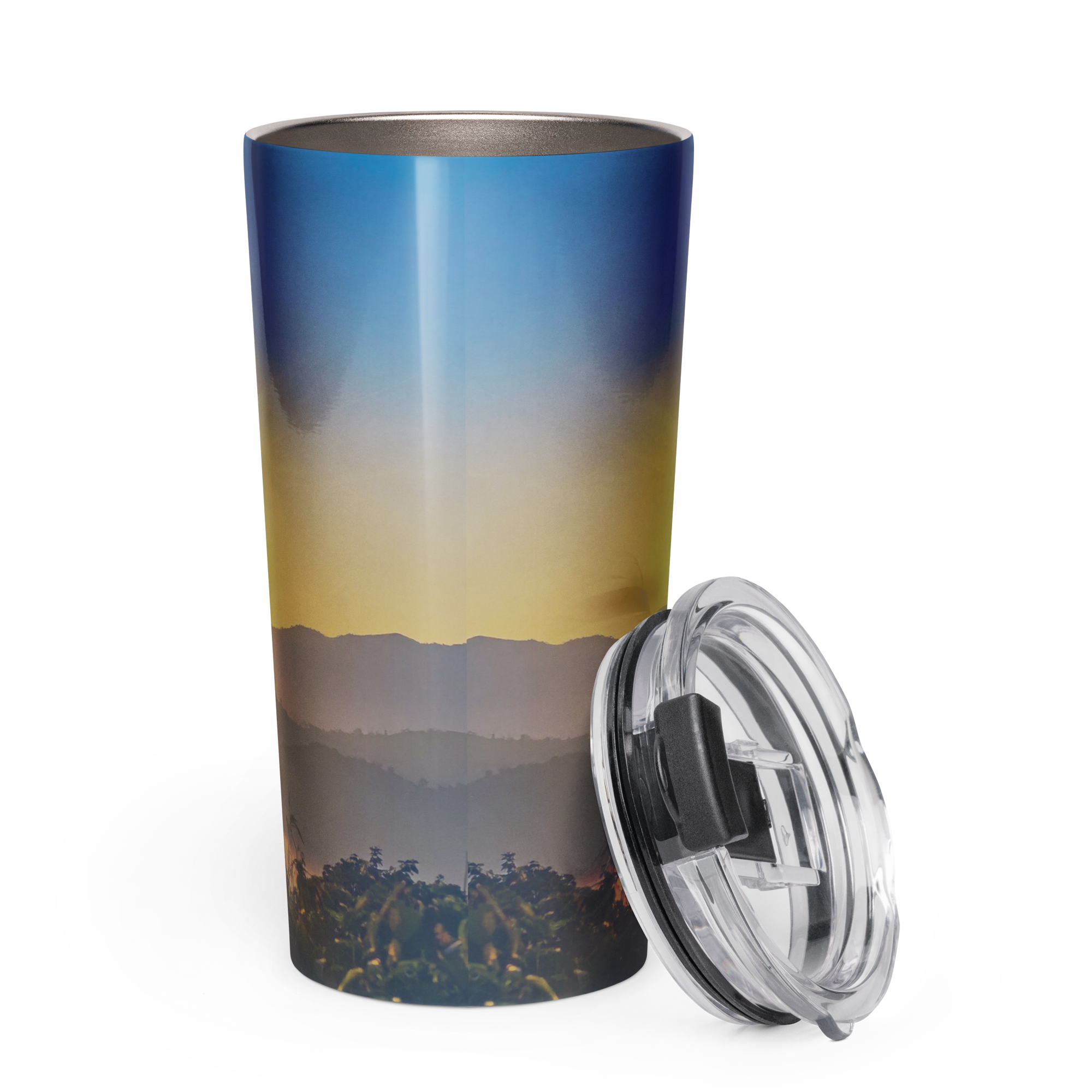 Tapered Stainless Steel Tumbler - "I Am Made New In Christ" - 20oz