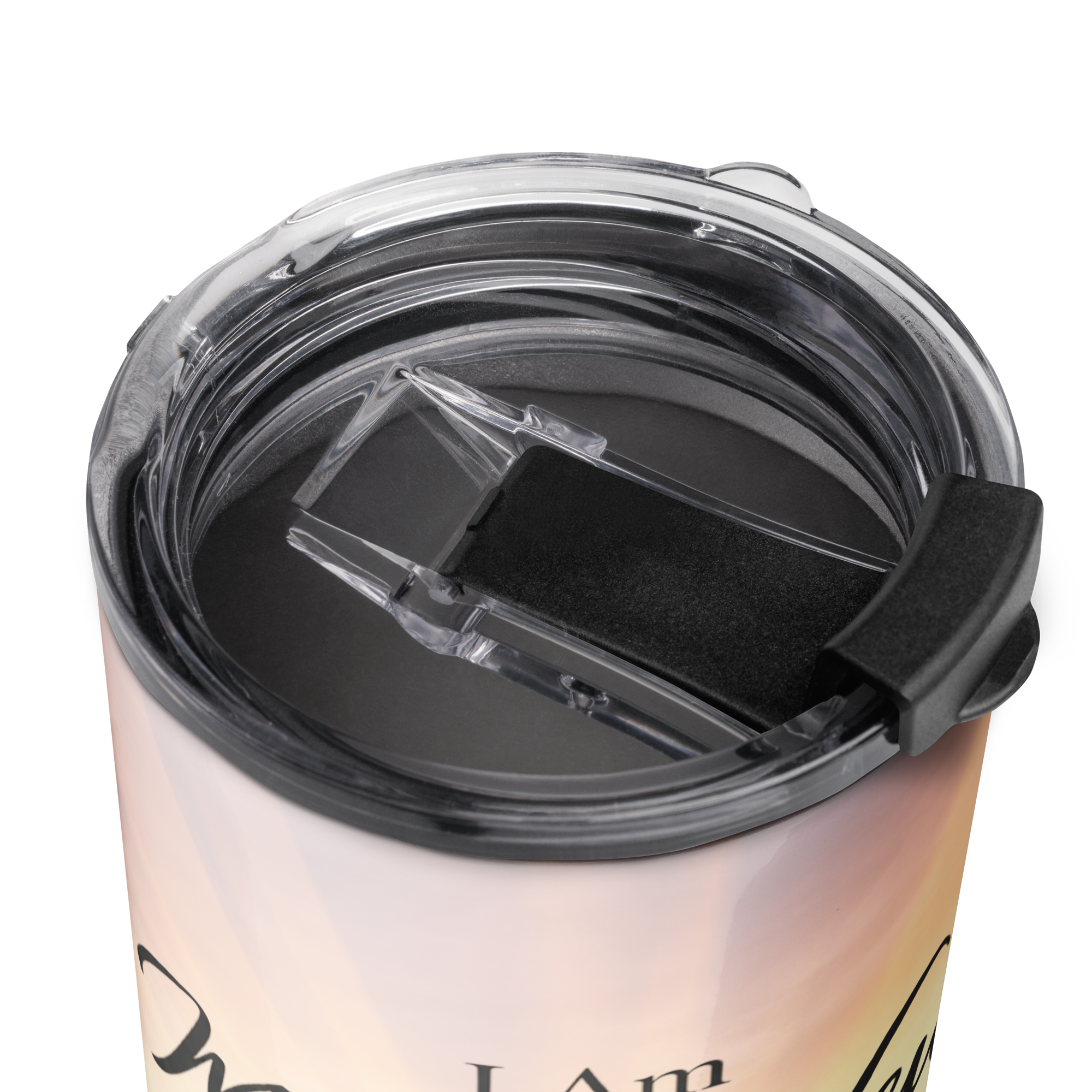 Tapered Stainless Steel Tumbler - "I Am Made New In Christ" - 20oz