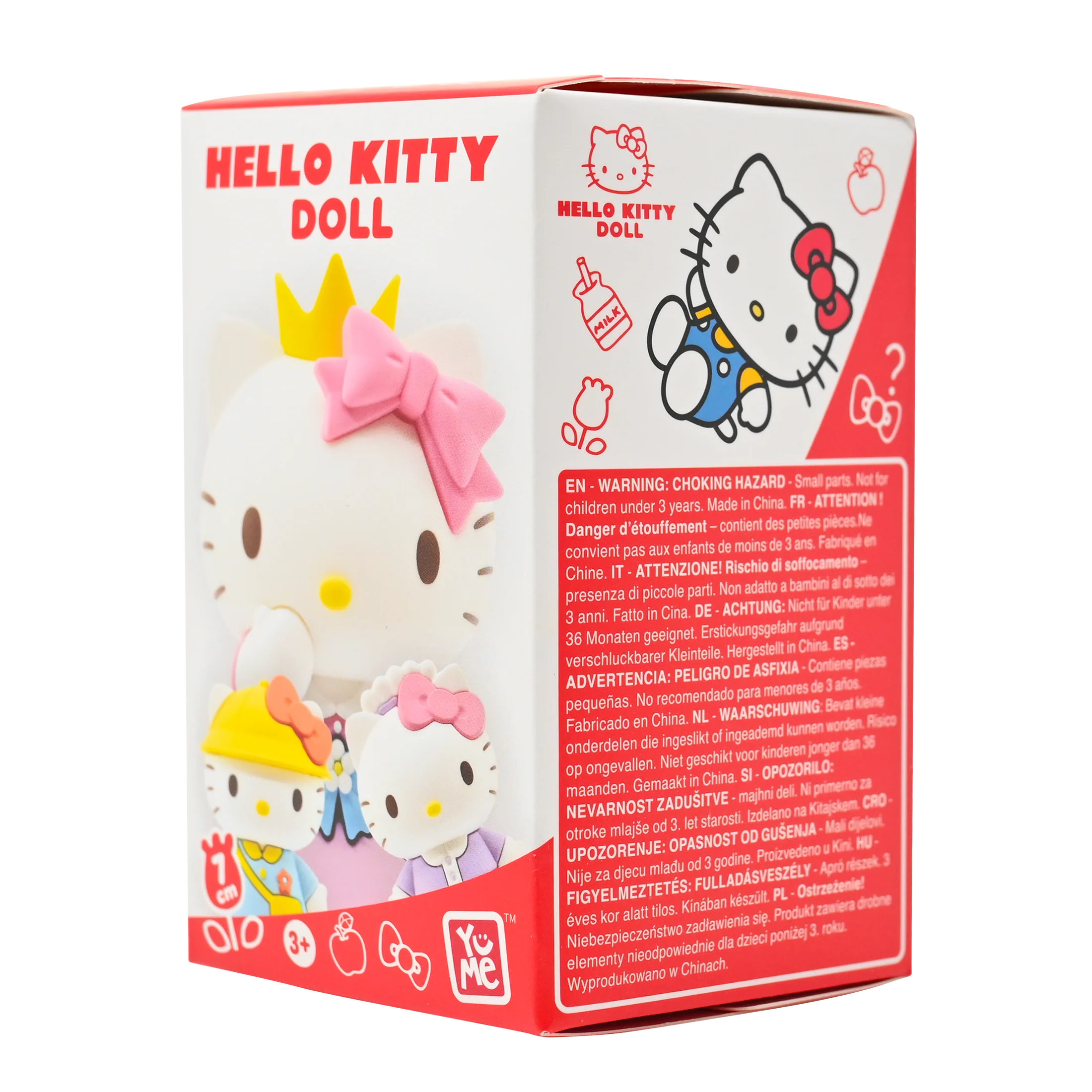 YuMe Hello Kitty Dress Up Series 7cm Doll