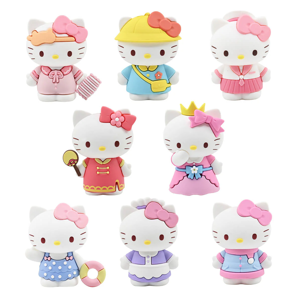 YuMe Hello Kitty Dress Up Series 7cm Doll