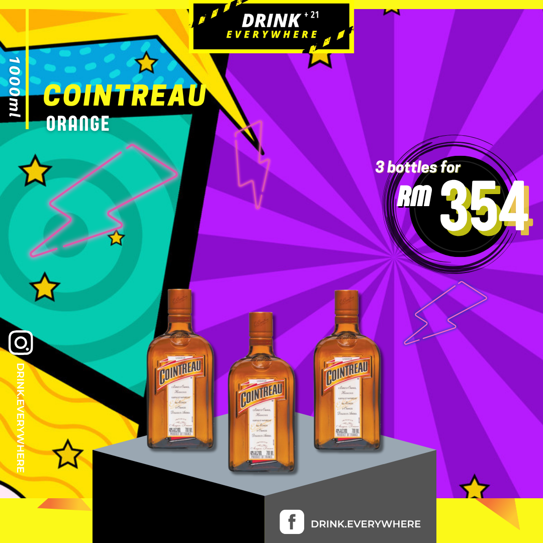 3 x Cointreau Orange [1000ml]