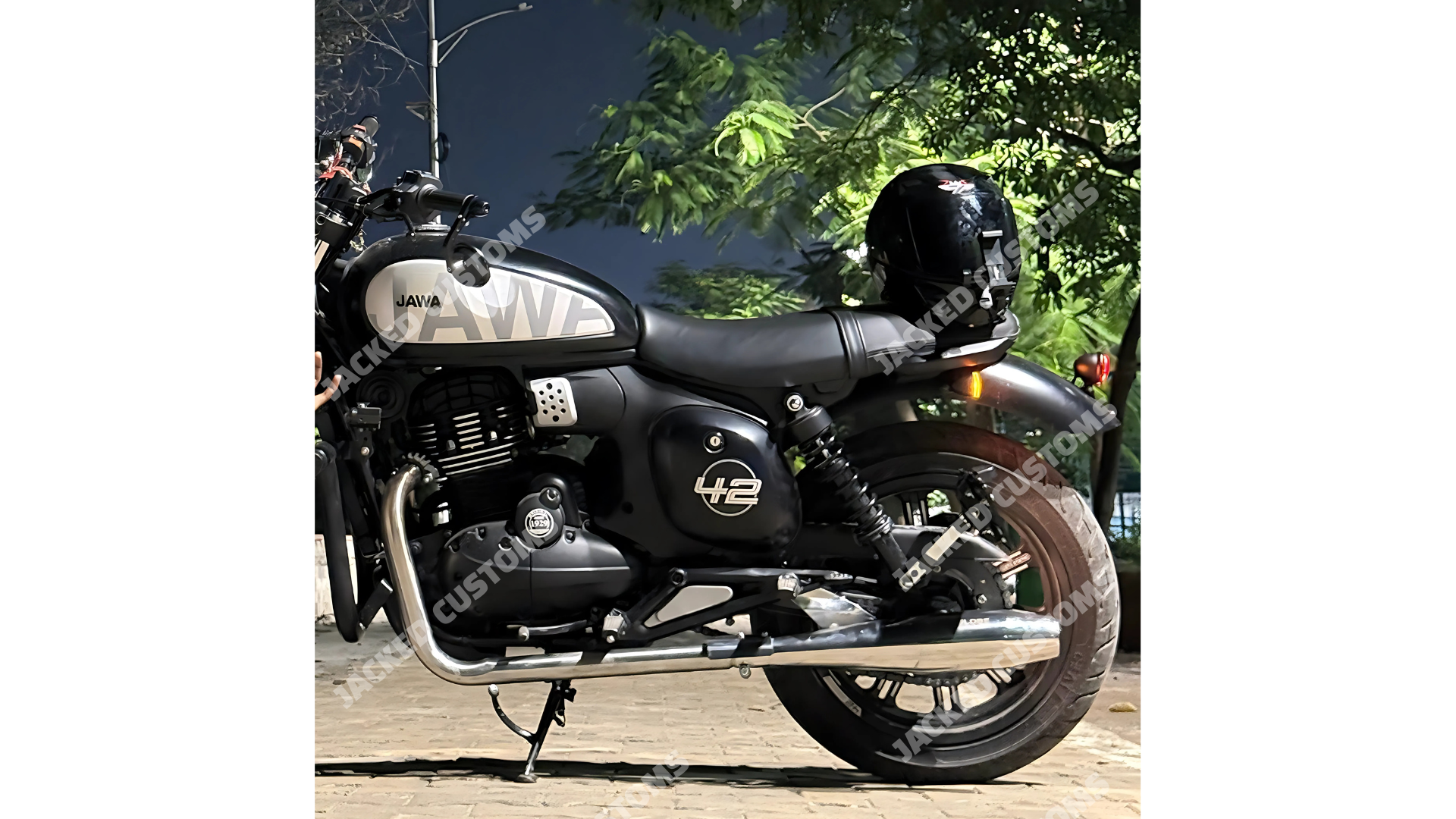 Jawa 42 FJ Header Bend Pipe | Free Flow Exhaust | Version 2