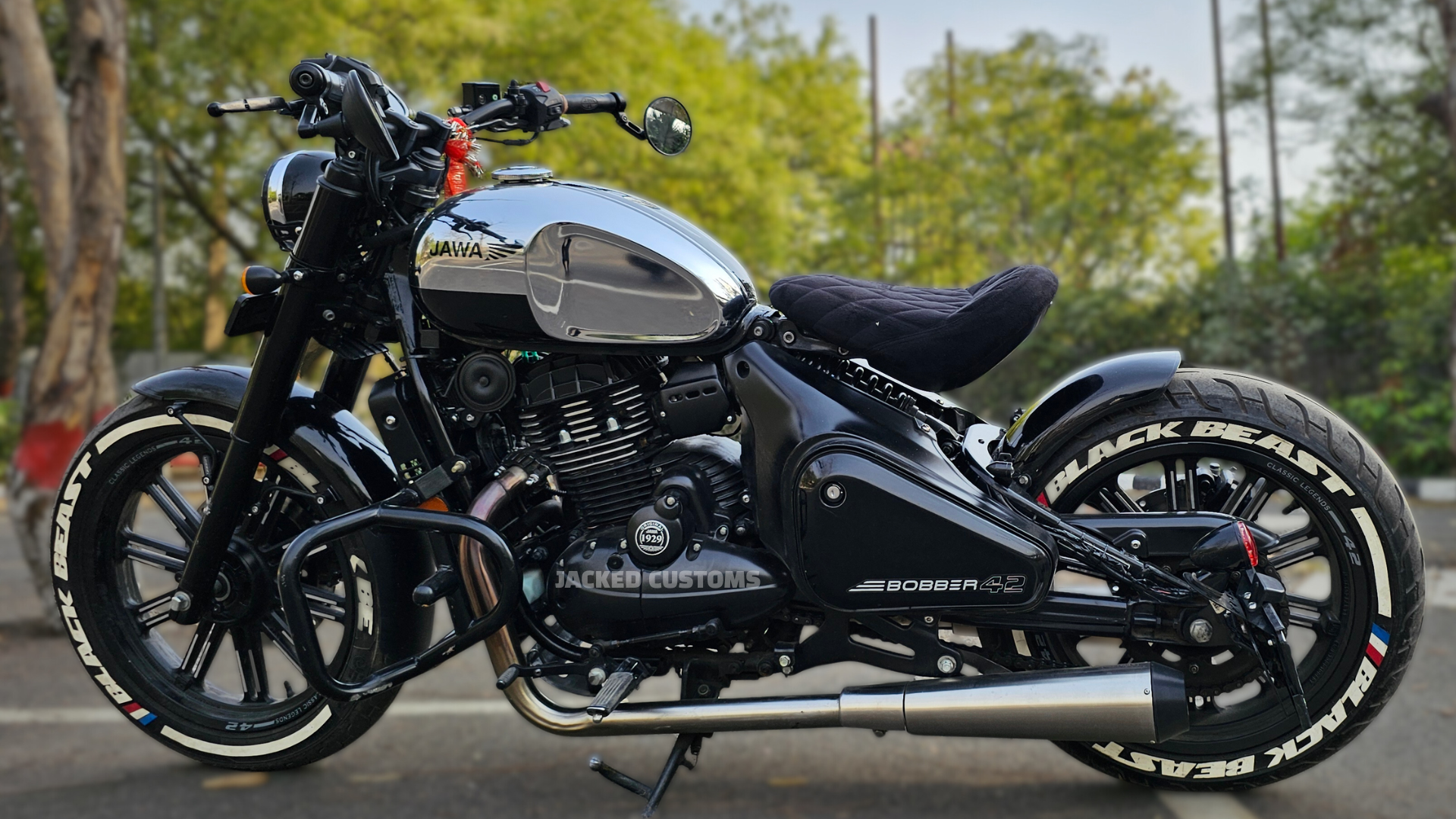 JAWA 42 BOBBER - Header Bend Pipe | Free Flow | Version 2