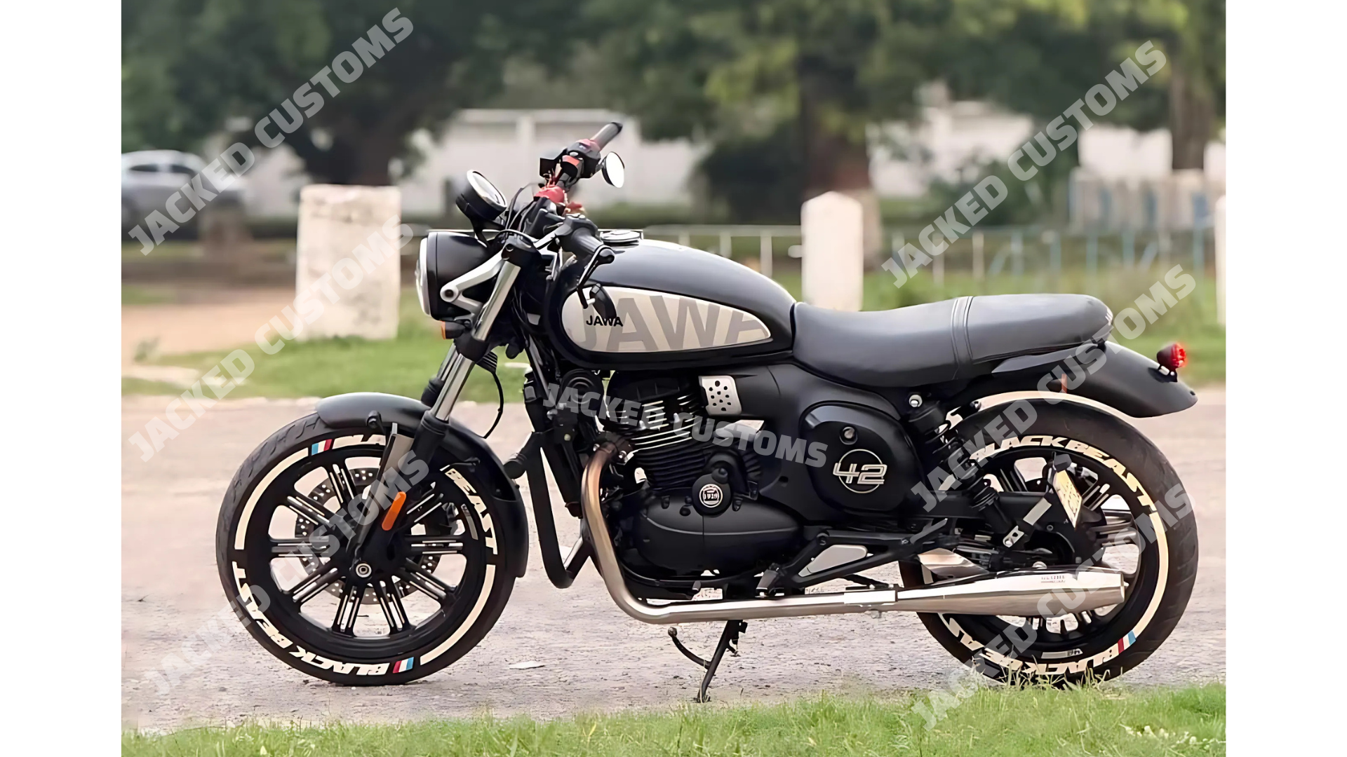 Jawa 42 FJ Header Bend Pipe | Free Flow Exhaust | Version 2