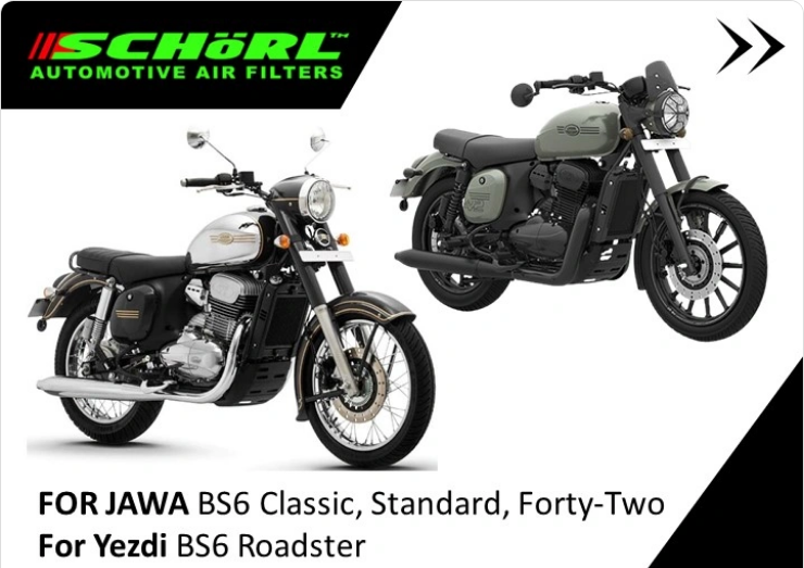 Performance Air Filter for Jawa Classic / Forty Two & Yezdi Roadster