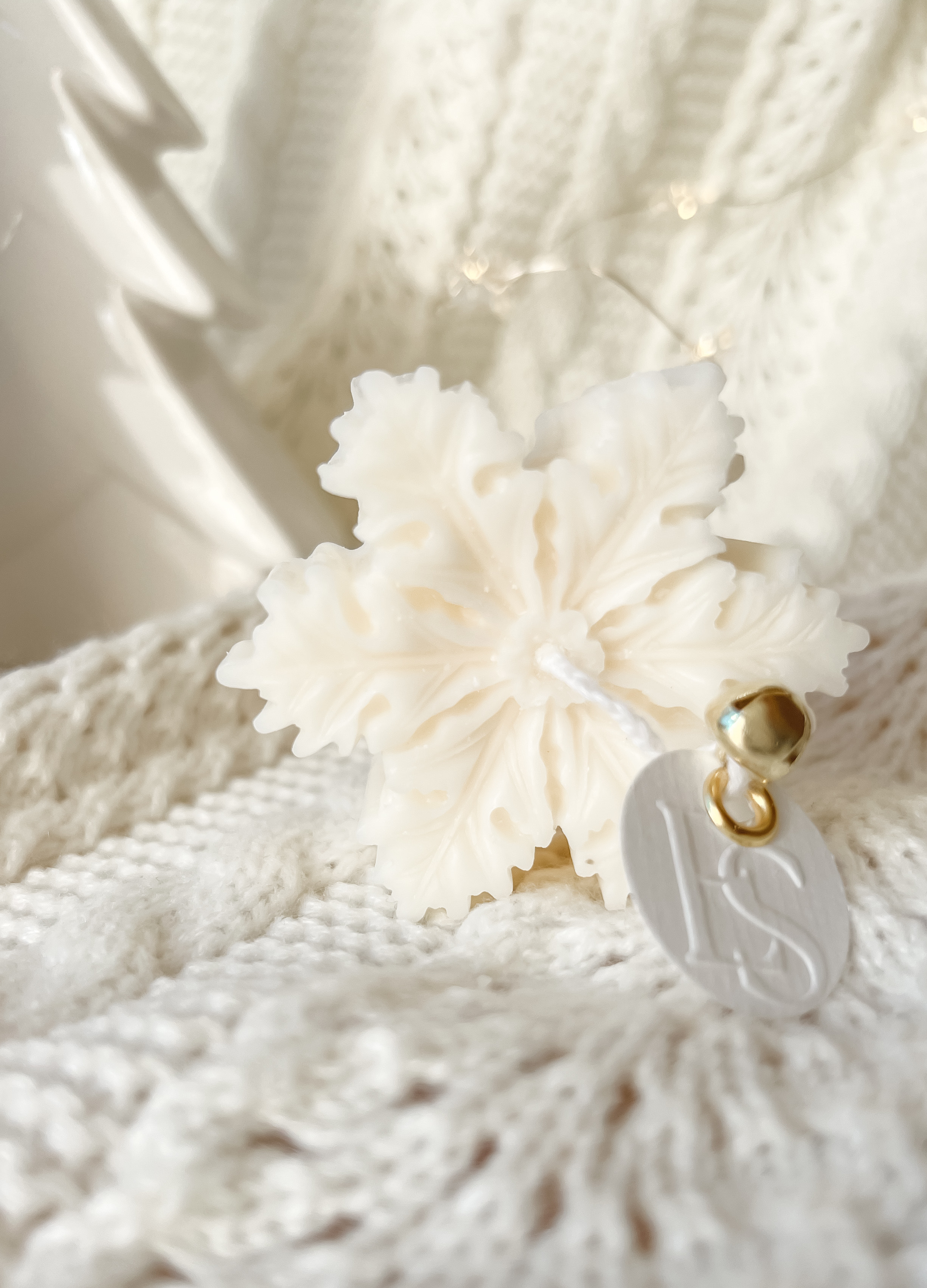 Žvakė "Šilta snaigė"