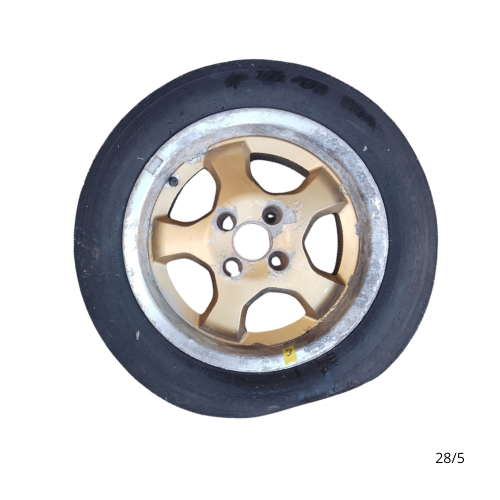 Jogo de Rodas de Liga Leve Fiat Aro 13
