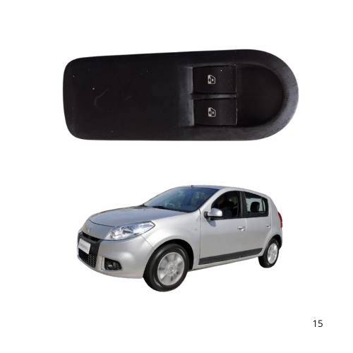 Interruptor de Vidro Elétrico Renault Sandero 2012