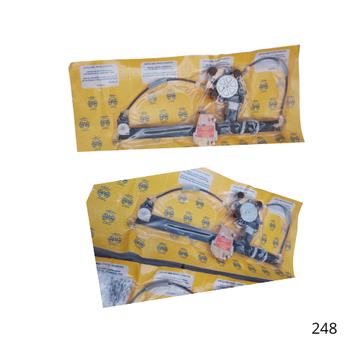 Kit Máquina de Vidro Gol até 2002 Duas Portas