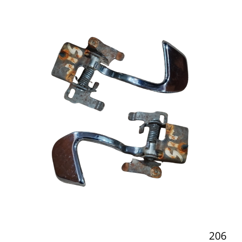Maçaneta Puxador De Porta Interno S10 Cromado Chevrolet