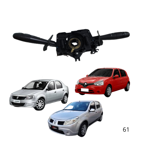 Chave de Seta Clio Sandero Logan 2011 2012 2013 2014 Original