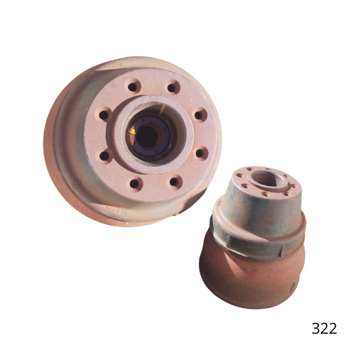 Cubo De Roda Agrale Dianteira 8 Furos