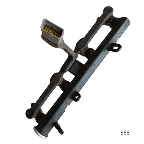 Flauta do Bico Injetor Peugeot 206 207 C3 1.4 Com os bicos Original