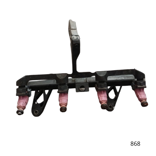 Flauta do Bico Injetor Peugeot 206 207 C3 1.4 Com os bicos Original