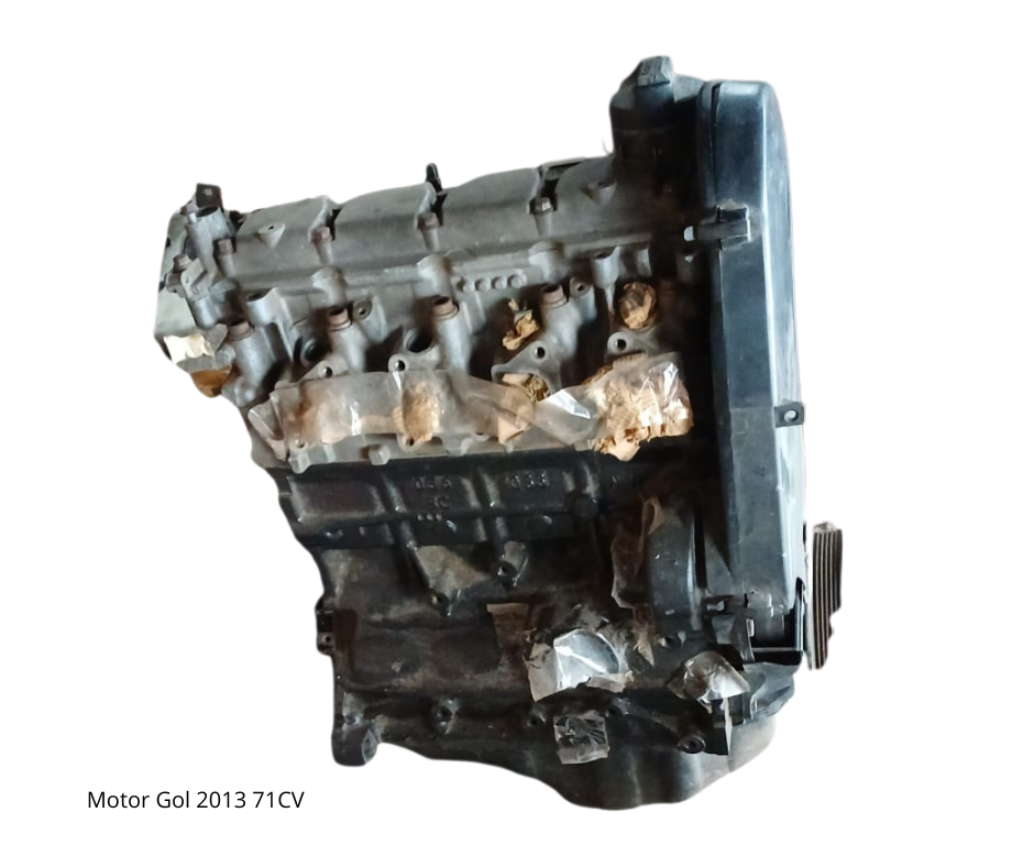 Motor Volkswagen Gol 2013 - 71CV - álcool/gasolina