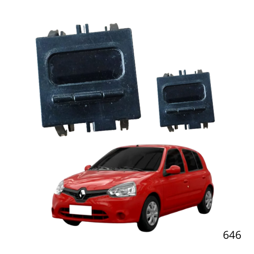 Relógio Digital Painel Renault Clio 2001 Em Diante