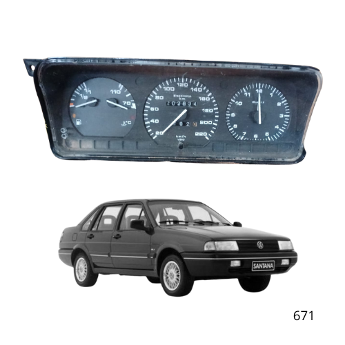 Painel Instrumento Volkswagen Santana Versailles 1992 A 1999