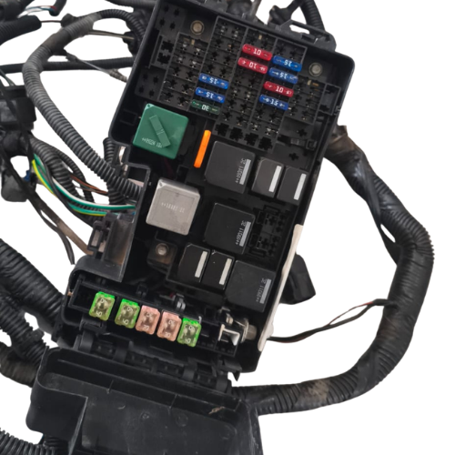 Chicote da Caixa de Fusível + Caixa de Fusível Ford Focus 1.6 Zetec 2009 + Chicote da Bateria