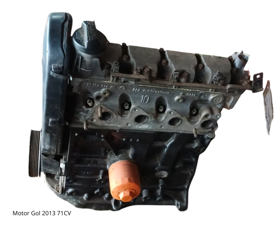 Motor Volkswagen Gol 2013 - 71CV - álcool/gasolina