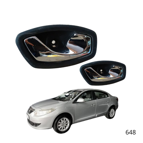 Maçaneta Interna Renault Fluence Lado Direito Traseira