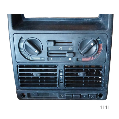 Moldura Comando Ar Quente Fiat Uno 1994 A 1999 Original Com Difusores