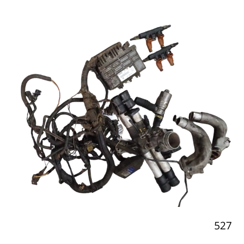 Kit Com Modulo Injeção Motor 1600 A Ar Desbloqueado Completo