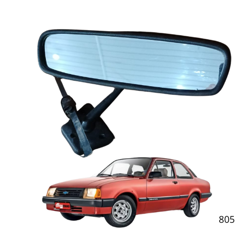 Espelho Retrovisor Interno Chevrolet Chevette 1976 A 1988 Original