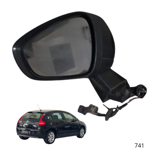 Retrovisor Elétrico Citroen C4 Esquerdo 2010 Original