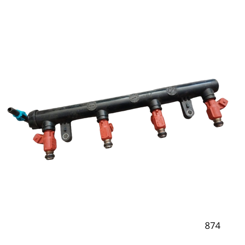Flauta do Bico Injetor Chevrolet Celta 2009 2010 2011 2012 Flex Completo Original