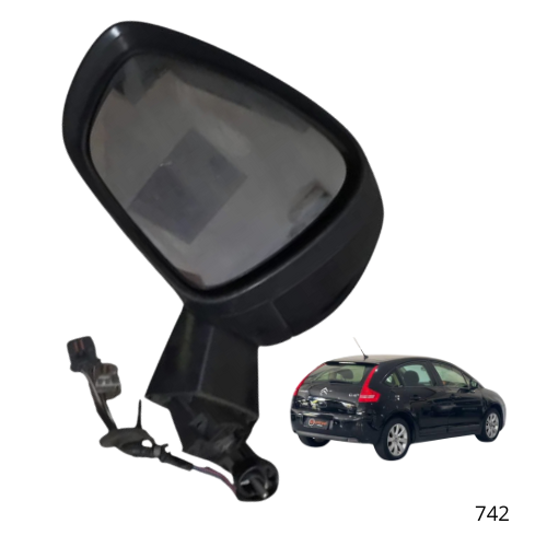 Retrovisor Elétrico Citroen C4 Direito Original